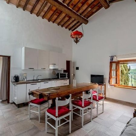 Appartamento Con Vista Panoramica In Chianti San Donnino  Exteriör bild