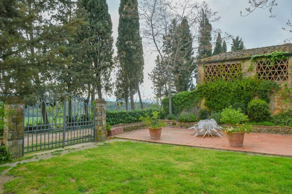 Appartamento Con Vista Panoramica In Chianti San Donnino  Exteriör bild