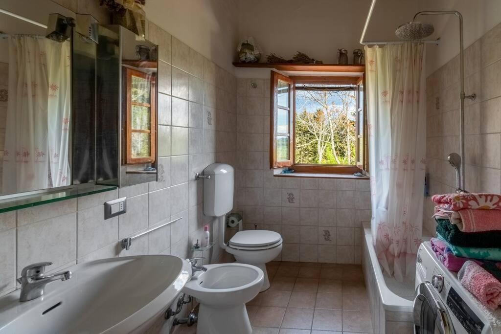 Appartamento Con Vista Panoramica In Chianti San Donnino  Exteriör bild